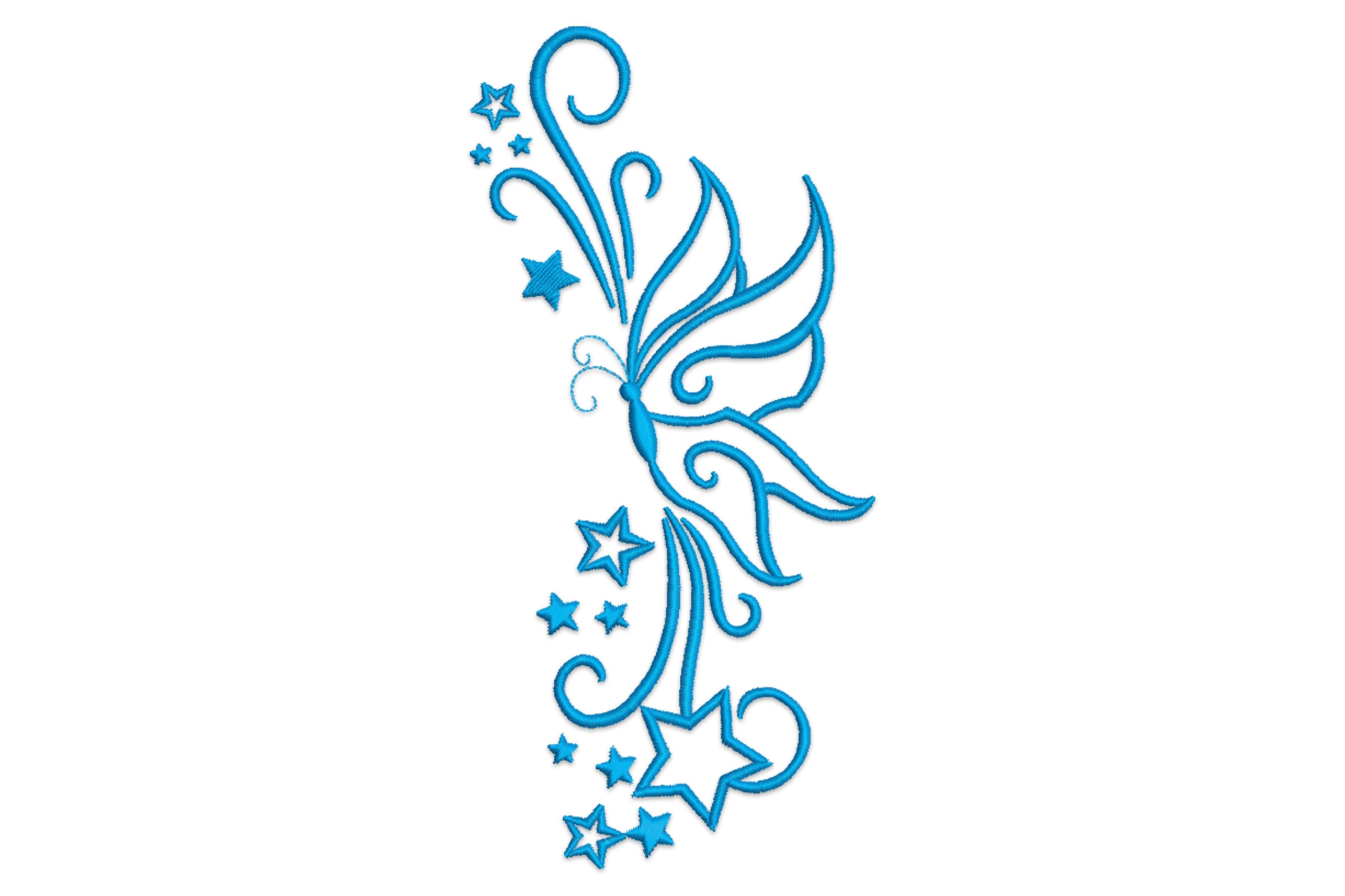 Butterfly Machine Embroidery Design